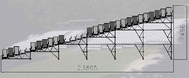 Dta tribune location gradin